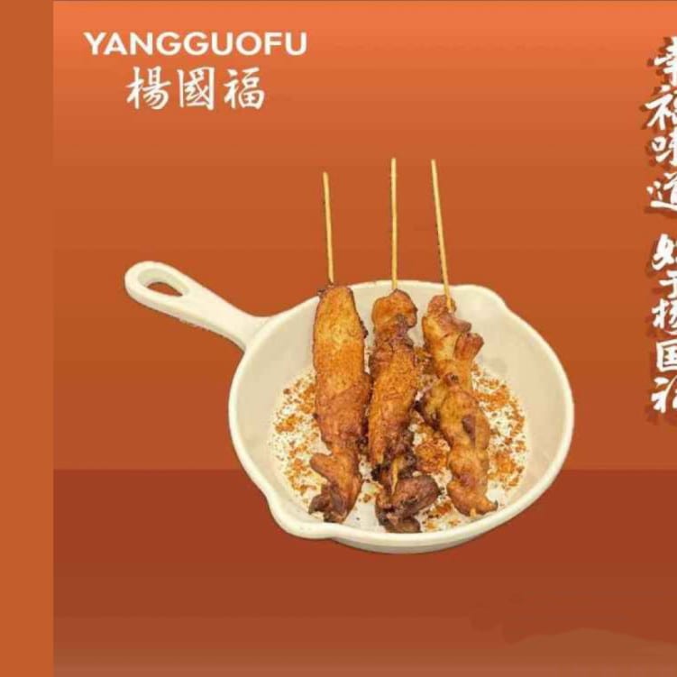 Tender Chicken Skewer-秘制鸡肉串.